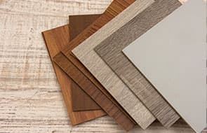 Tile sticker in wood-look