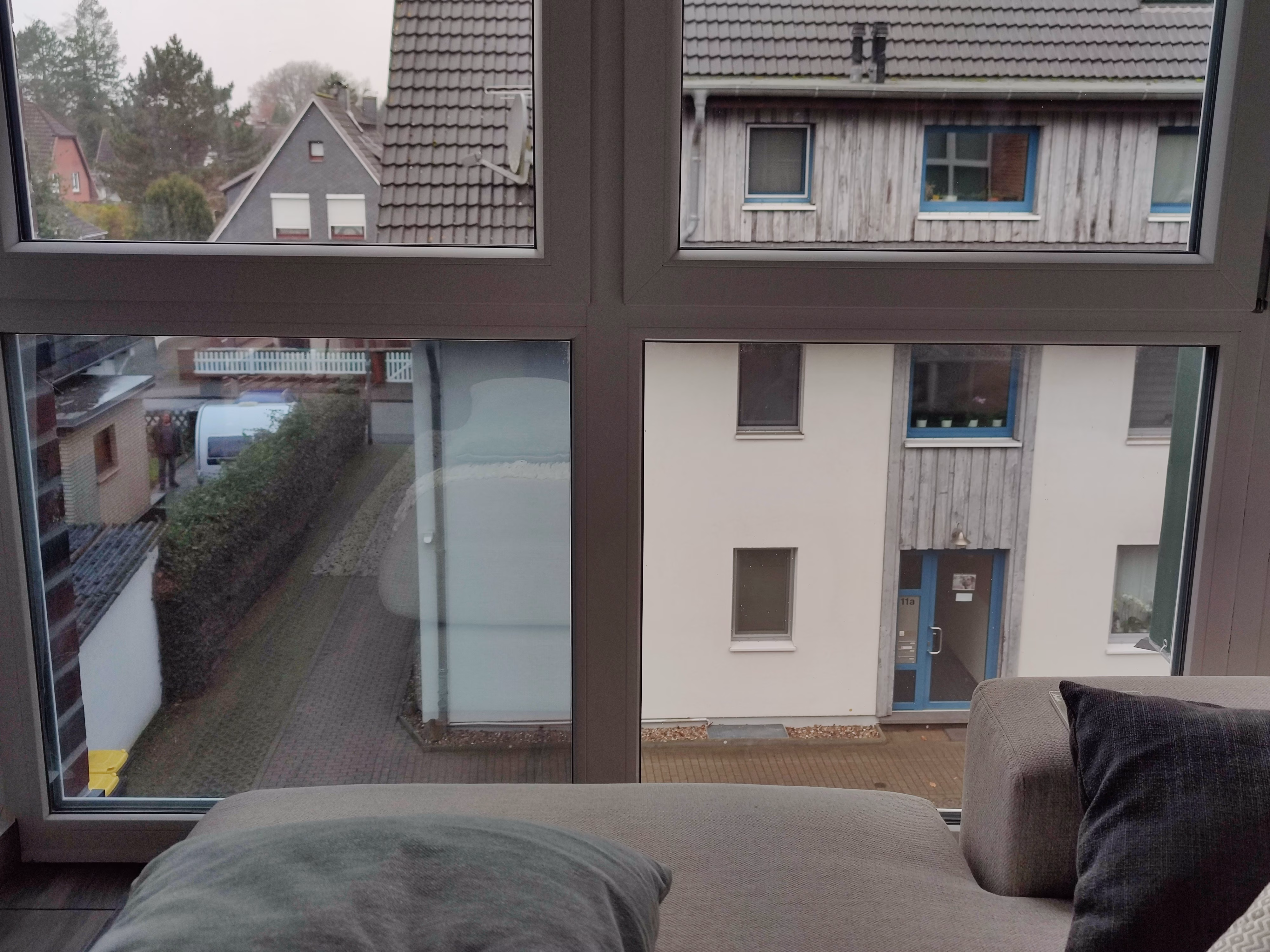 Spion-Spiegelfolie, silber verspiegelt Spion-Spiegelfolie, silber verspiegelt