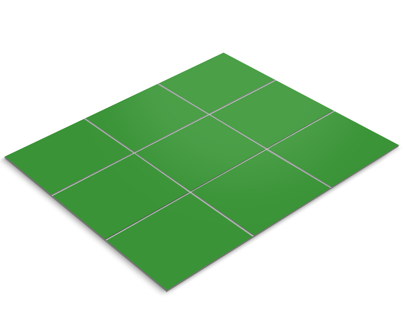 Tile sticker, spring green