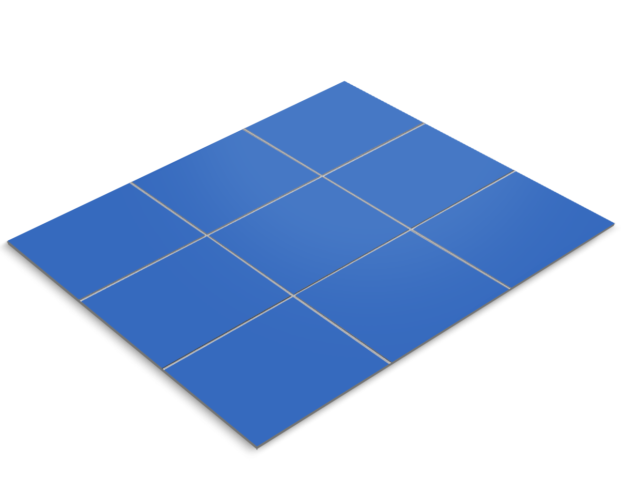 Tile sticker, slight blue