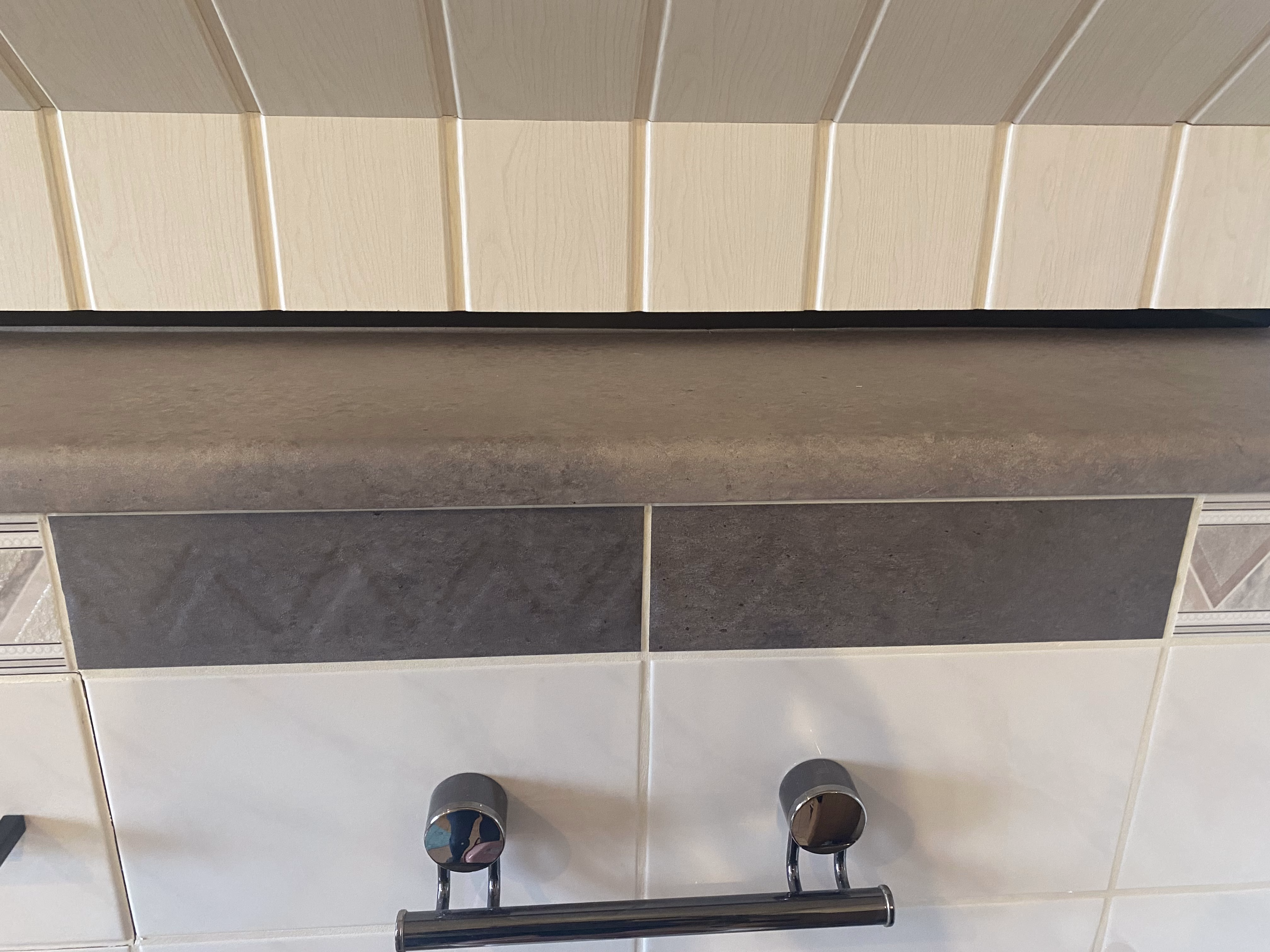 Beton, braunbeige, Klebefolie in Steinoptik