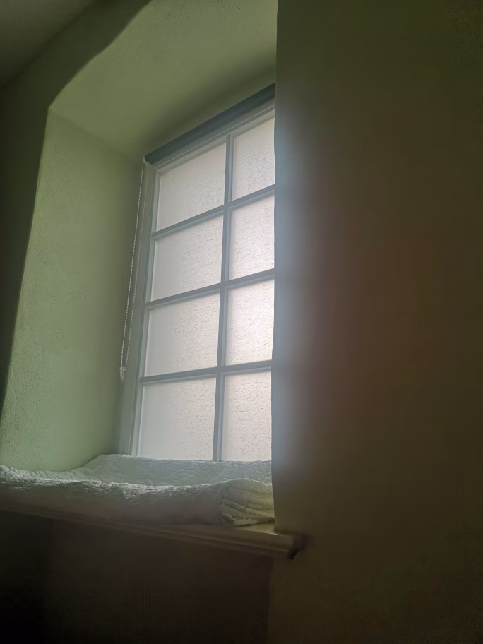 Kleberlose Fensterfolie, Faser-Optik