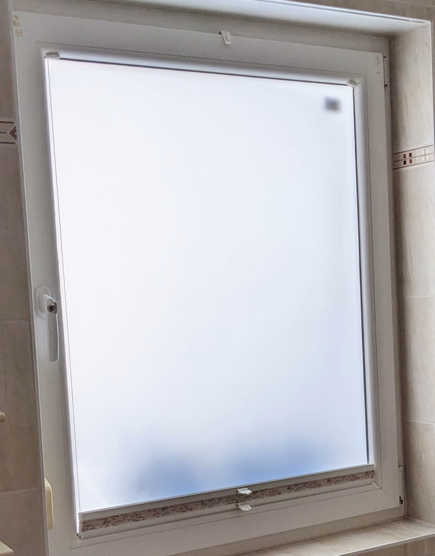 Weiß matte Fensterfolie blickdicht Weiß matte Fensterfolie blickdicht