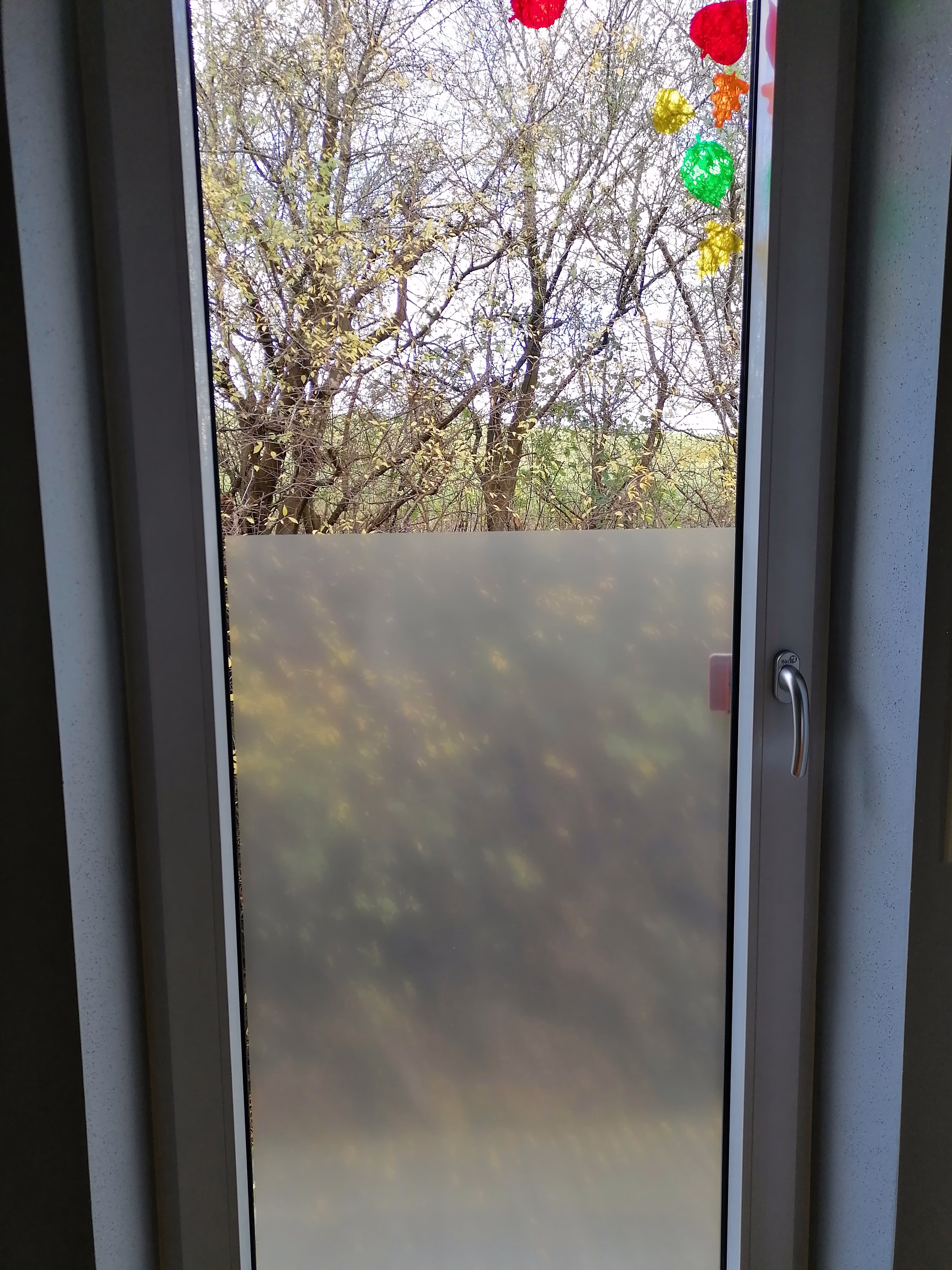 Sichtschutzfolie, leicht transparent matt
