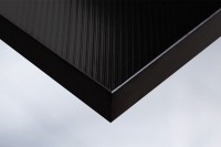 black vertical stripes, Plain Self-Adhesive Furniture Film