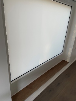 Sichtschutzfolie blickdicht Bad