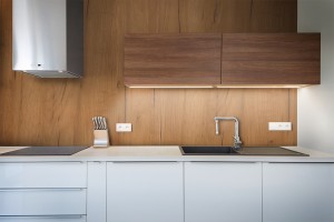 Chestnut, adhesive film in wood look