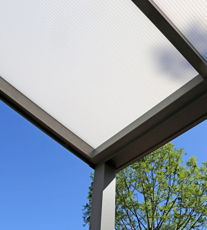 Solar control film for plastic windows, Heat reduction, self-adhesive glueless, silver dark mirrored