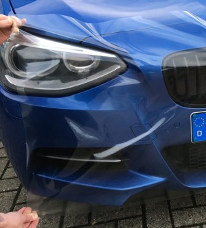 Transparent paint protection film, exactly to your measure