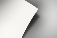 White matt, single colour adhesive film