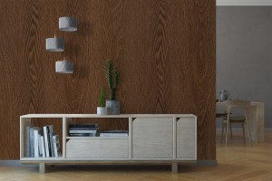 Walnut, adhesive foil in wood look