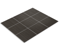 Tile sticker, oak black-brown