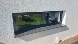 helle Sonnenschutzfolie für Fenster
