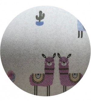 Adhesive film, alpaca