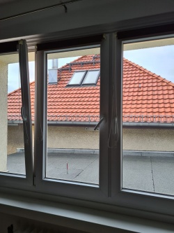 Fensterfolie silber hell verspiegelt