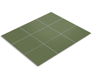 Tile foil, moss green