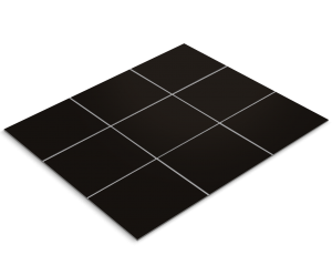 Tile sticker, Deep Black