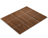 Tile sticker, light wenge