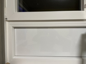 Sichtschutzfolie ohne Lichteinfall