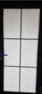 blickdichte Fensterfolie weiß matt
