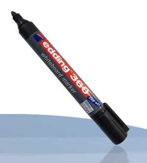 Edding 360 Whiteboard Marker, black