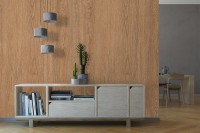 Oak dark structured, Wood Self-Adhesive Furniture Film