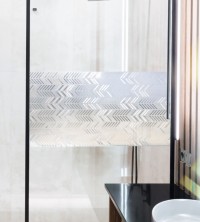 Adhesive film, horizontal stripes with herringbone pattern