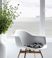 Adhesive film, horizontal stripes