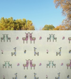 Adhesive film, alpaca
