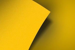 Yellow, single colour adhesive film