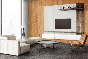 Chestnut, adhesive film in wood look