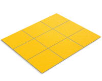 Tile foil, yellow