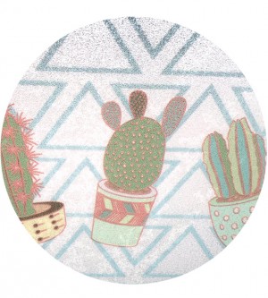 Adhesive film, cactus