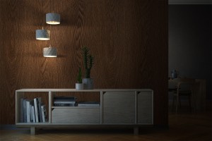 Walnut, adhesive foil in wood look