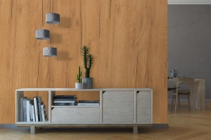 Chestnut, adhesive film in wood look