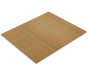 Tile sticker, light oak