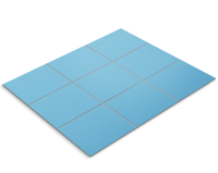 Tile sticker, light blue