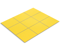 Tile film, velvet lemon peel grained