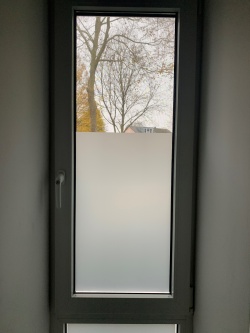 Sichtschutzfolie lichtdurchlässig weiß matt