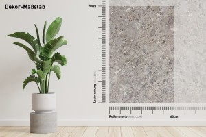 Dark Terrazzo, Stone Look Self-Adhesive Furniture Film